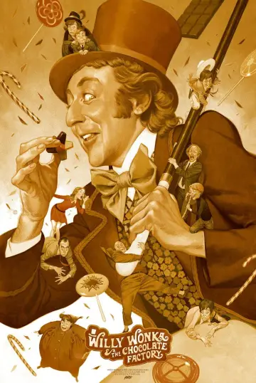 Poster to the movie "Willy Wonka & the Chocolate Factory" #631766