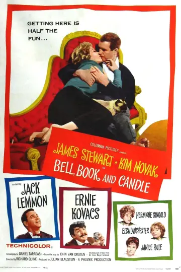 Poster to the movie "Bell, Book and Candle" #1047903