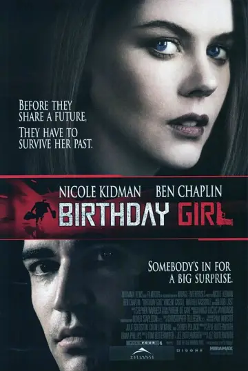 Poster to the movie "Birthday Girl" #969895