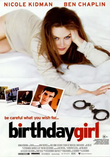 Poster to the movie "Birthday Girl" #969899