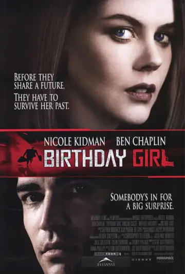Poster to the movie "Birthday Girl" #969902