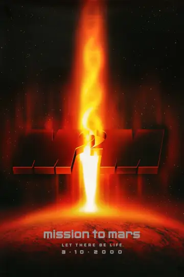 Poster to the movie "Mission to Mars" #936188