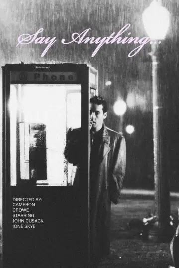 Poster to the movie "Say Anything..." #1199971