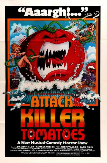 Poster to the movie "Attack of the Killer Tomatoes!" #1089487