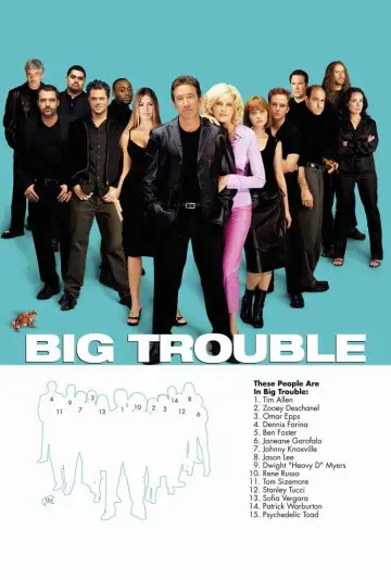 Poster to the movie "Big Trouble" #1050509