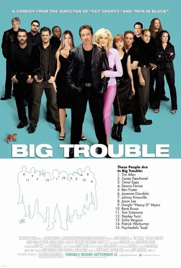 Poster to the movie "Big Trouble" #1050515