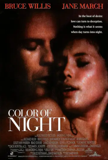 Poster to the movie "Color of Night" #656335