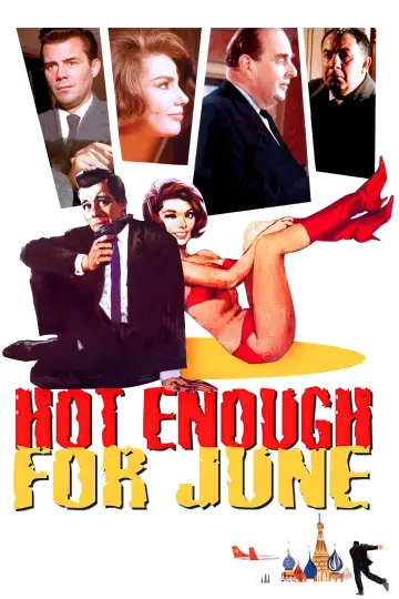 Poster to the movie "Hot Enough for June" #573307