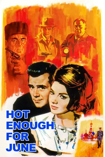 Poster to the movie "Hot Enough for June" #573311