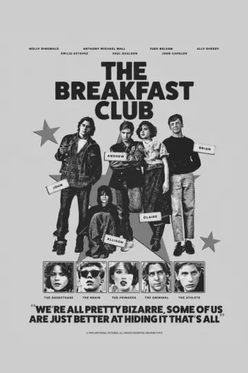 Poster to the movie "The Breakfast Club" #1179724