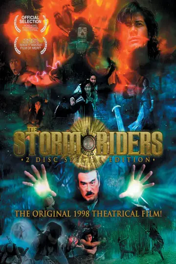 Poster to the movie "The Storm Riders" #858039