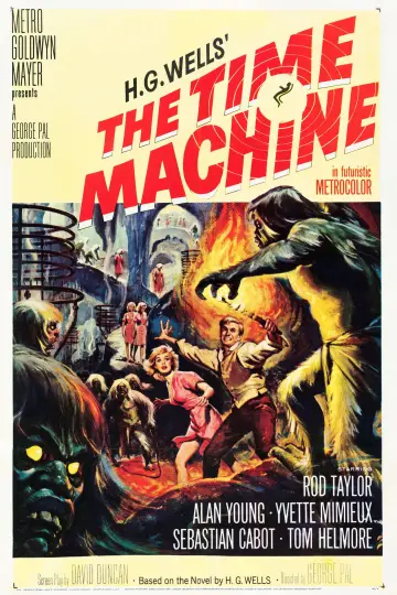 Poster to the movie "The Time Machine" #923542