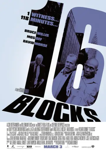 Poster to the movie "16 Blocks" #879479