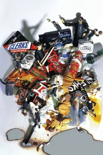 Poster to the movie "Clerks" #945618