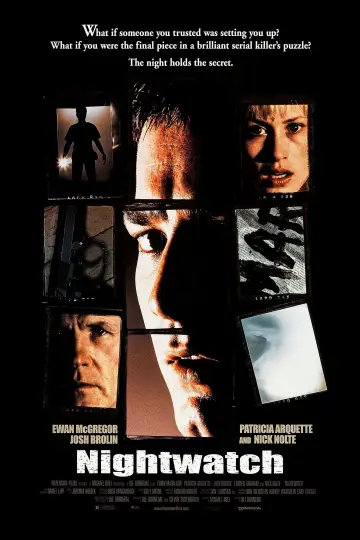Poster to the movie "Nightwatch" #1002106