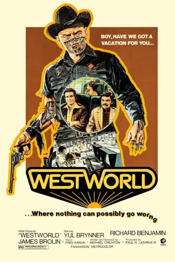 Poster to the movie "Westworld" #867251