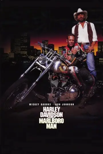 Poster to the movie "Harley Davidson and the Marlboro Man" #1009163