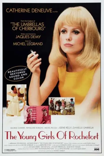 Poster to the movie "The Young Girls of Rochefort" #948480