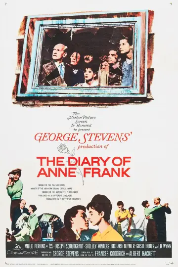 Poster to the movie "The Diary of Anne Frank" #133468