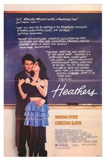 Poster to the movie "Heathers" #854867