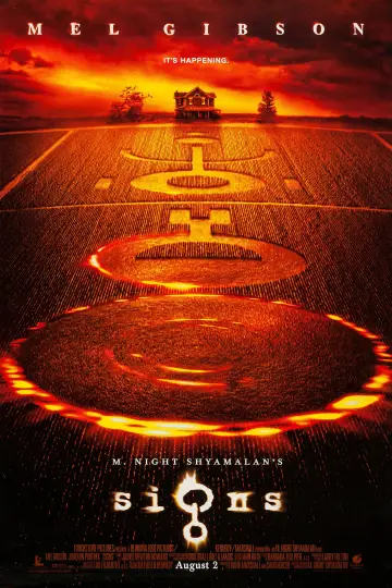 Poster to the movie "Signs" #670407