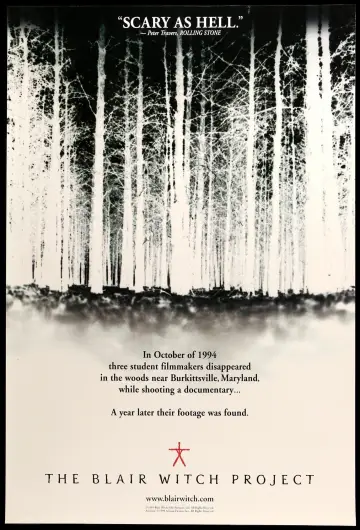 Poster to the movie "The Blair Witch Project" #85288