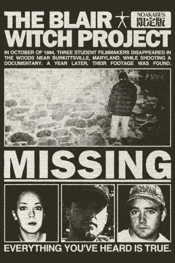 Poster to the movie "The Blair Witch Project" #965242