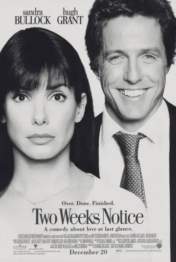 Poster to the movie "Two Weeks Notice" #879429