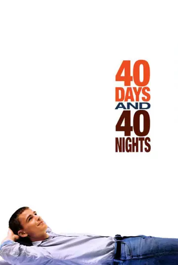 Poster to the movie "40 Days and 40 Nights" #903406