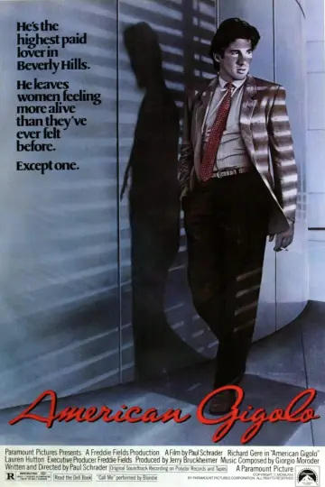 Poster to the movie "American Gigolo" #862437
