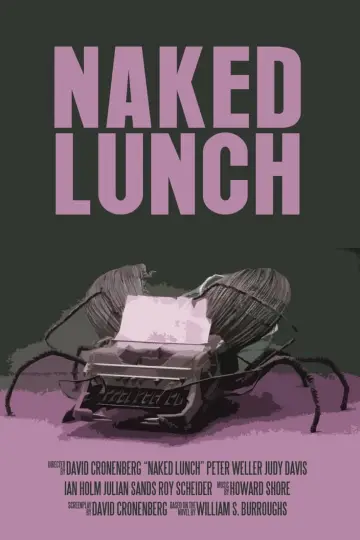 Poster to the movie "Naked Lunch" #888283