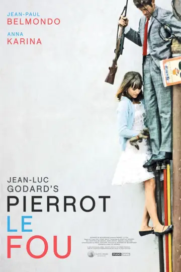 Poster to the movie "Pierrot le Fou" #861774