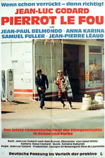 Poster to the movie "Pierrot le Fou" #861781