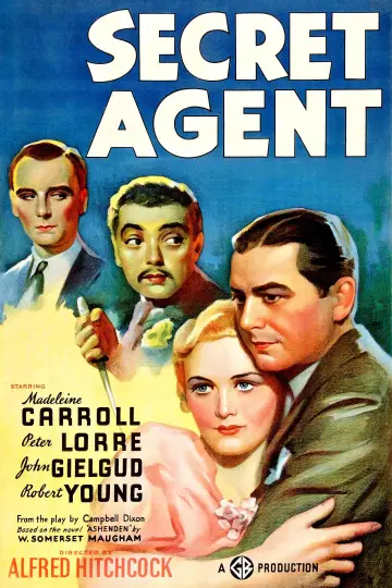 Poster to the movie "Secret Agent" #1123641