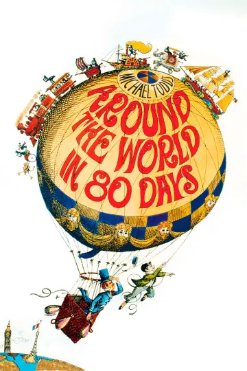 Poster to the movie "Around the World in Eighty Days" #811878