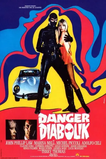 Poster to the movie "Danger: Diabolik" #981212