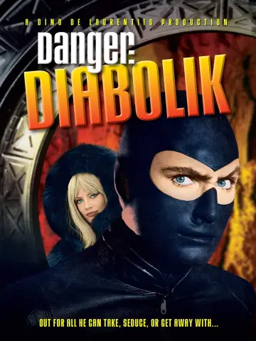 Poster to the movie "Danger: Diabolik" #981214