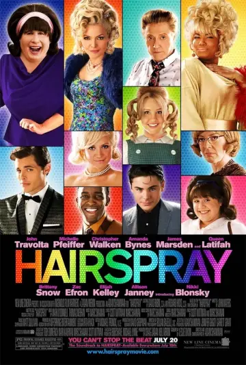 Poster to the movie "Hairspray" #862903