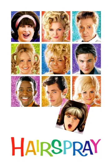 Poster to the movie "Hairspray" #862907