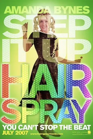 Poster to the movie "Hairspray" #862909