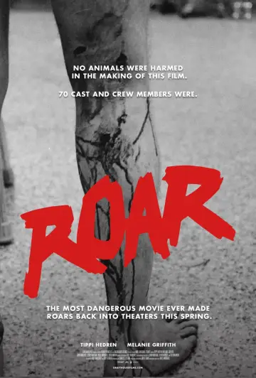 Poster to the movie "Roar" #939616