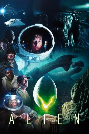 Poster to the movie "Alien" #549136