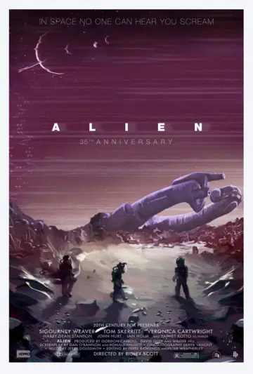 Poster to the movie "Alien" #549153