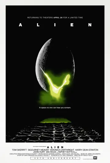 Poster to the movie "Alien" #830493