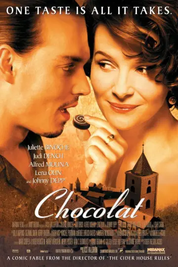 Poster to the movie "Chocolat" #716829
