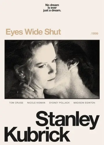 Poster to the movie "Eyes Wide Shut" #960479