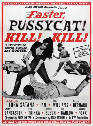 Poster to the movie "Faster, Pussycat! Kill! Kill!" #1066637