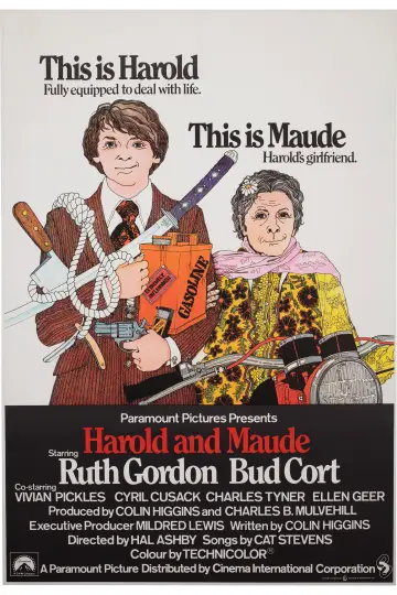 Poster to the movie "Harold and Maude" #985922