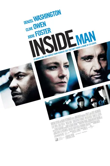 Poster to the movie "Inside Man" #693169