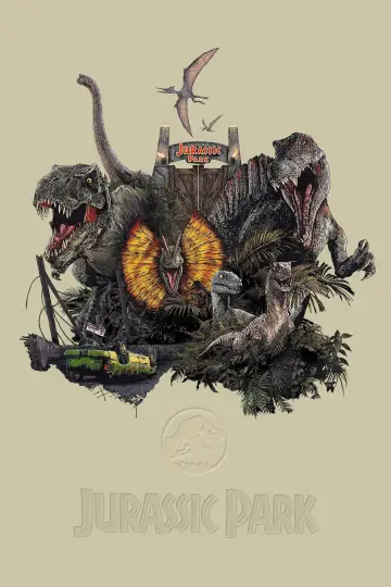 Poster to the movie "Jurassic Park" #598247